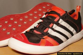 Adidas CC Boat Lace Wasser Grip Outdoorschuhe Sneaker Gr.40 Rot/Braun