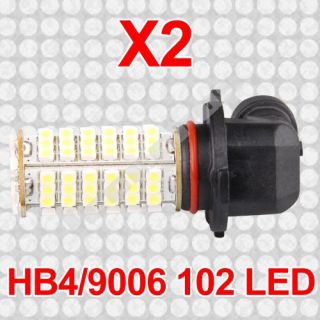 2X HB4/9006 102 SMD LED Nebelscheinwerfer Tagfahrlicht