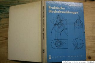 Fachbuch Blechabwicklung, Blecharbeiten, Klempner, Blechner,Spengler