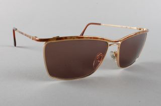 VOGUE by BAUSCH & LOMB Firenze Gold/Tortoise Metal Frame Sunglasses