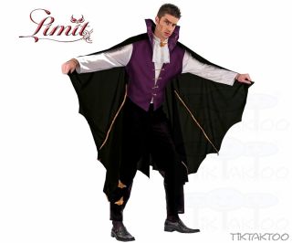 Das gruselige Draculakostüm mit tollen Details besteht aus einer Hose