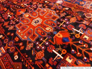 Wunderschöner alter MALAYER / Mahal TOP TEPPICH Old Rug Carpet