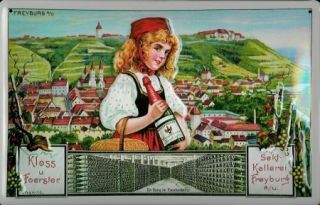 Rotkäppchen Sekt Blech Schild Reklame Wein DDR 40x60cm