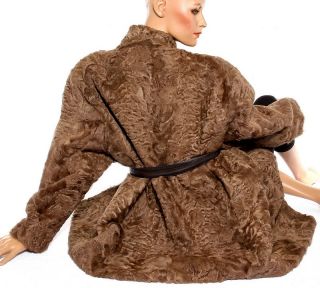 PERSIANER Breitschwanz Mantel Jacke Persian Pelz fur coat Vintage