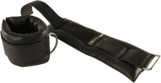 schwarze Armcorsage Arm Harness gepolstert D Ring Ledapol 741