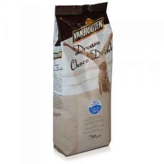 52 EUR/kg) 5x Van Houten Less Sugar   zuckerredu. Kakao (24%) 750g