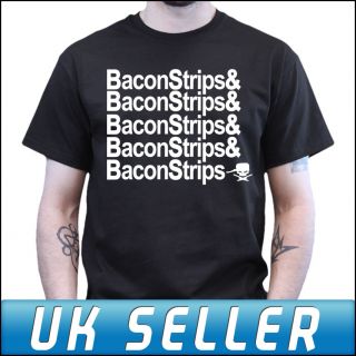Epic Meal Time Bacon Strips T Shirt *NEW*