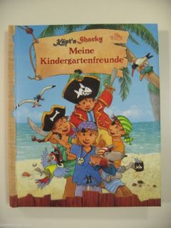 Käpt´n Sharky Meine Kindergartenfreunde Freundebuch Kindergarten