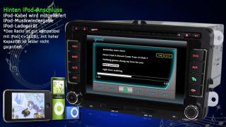 DVD GPS VW SEAT GOLF 5 6 PASSAT TIGUAN TOURAN CADDY EOS SKODA YETI DVB