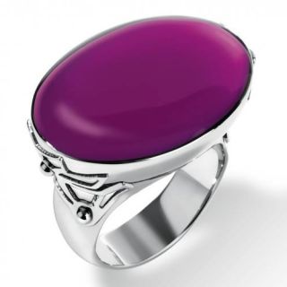 SWATCH Bijoux Ring JRV008 8 Maona Purple Edelstahl Grosser Stein lila