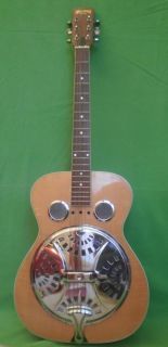 Vintage Suzuki Acoustic Dobro Resonator Guitar Gitarre