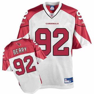 NFL Trikot ARIZONA CARDINALS Bertrand Berry #92 wht L