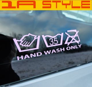 hand wash only dub the shocker only hand wash handwäsche sticker