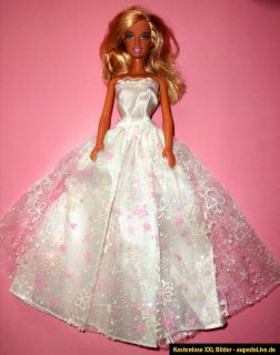 Nr.521 Kleid für Barbie Puppe Kleid Kleidung Prinzessin Abendkleid