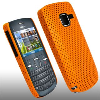 Stylish Mesh Hard Case Cover For Nokia C3 C3 00