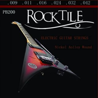 Rocktile E Gitarren Saiten 10er Pack Super Light Stahlsaiten HAMMER