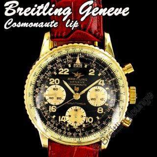 BREITLING Navitimer Cosmonaute 806/809 lip 18 Kt Gold