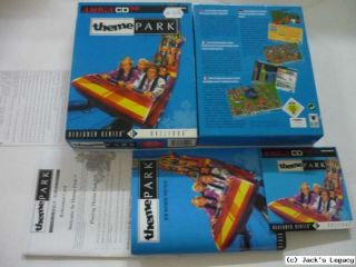 110) Theme Park Commodore Amiga CD32 CD 32 Game Spiel Jeux Gioco OVP