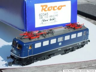 Roco 62345 E  Lok BR 110.1 blau Einfachlampen wie Neu,OVP,mit DSS