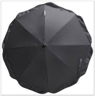 Sonnenschirm   Höchster UV Schutz Standard 801   Design schwarz
