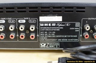 UHER Reference No.1 PA 200 Vorverstärker Dual Fet DC Amplifier