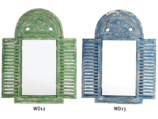 Spiegel Fenster mediterran für Bad, Flur oder Balkon