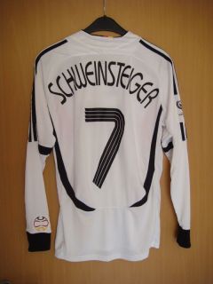 Trikot WM World Cup 2006 Schweinsteiger Matchworn Langarm