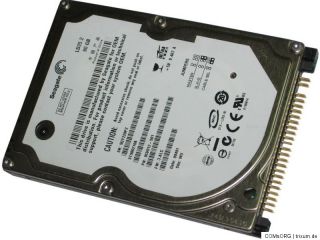 Seagate 80Gb 2,5 IDE ATA 5400RPM Notebook Festplatte ST980210A