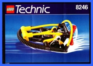 8246 Technik Technic Hydro Racer Swamp Boat Boot Schiff * 815