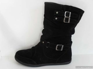 NEU Trendy Sneaker Boots Stiefeletten Winter Stiefel Veloursleder