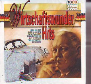 Wirtschaftswunder Hits   Udo Jürgens , Hazy Osterwald u. a. (10 CD