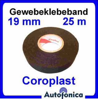 Coroplast Gewebeband Klebeband Typ 837X (bis 150°C)