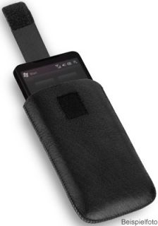 Exkl SlimCase Leder Tasche black f Samsung Galaxy S3 i9300 Etui Case