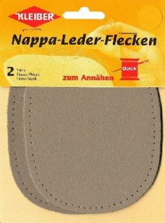 KLEIBER Nappa  Leder Flecken 04 schwarz # 85004 #v2 NEU in OVP