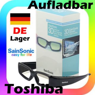 3D Aktiv Shutter Brille f. TOSHIBA 32TL838 40TL868 40TL863 46TL86