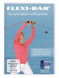 FLEXI BAR / FLEXIBAR Übungs DVD   Training für Diabetiker und