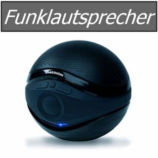 MEDION MD 82294 Outdoor Funk Lautsprecher Wasserfest 3 Kanäle Auto