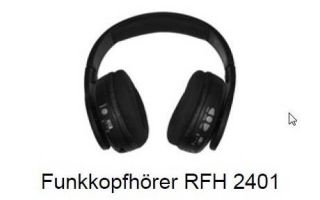 Funk Kopfhörer SilverCrest RFH 2401 Wireless Drahtlos NEU + UKW RADIO