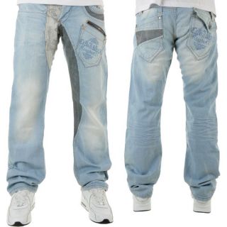 Cipo & Baxx Special Designer Classic Fit Jeans Light Blue Hellblau