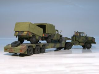 Roco Minitanks AM General M931 5 t Truck 6x6 + M870 Semi Trailer US