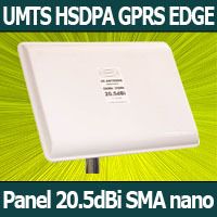 UMTS 20,5dBi Panel Antenne Sierra Aircard 850 860 NANO