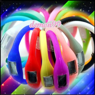 Silicone Rubber Digital Jelly Anion Negative Ion Sports Bracelet Wrist