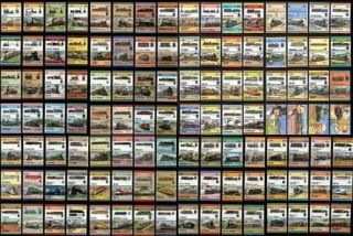 WORLD COLLECTION of 866 TRAIN RAILWAY LOCOMOTIVE (Leaders of the World