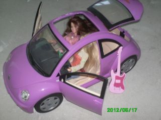 Barbie VW Käfer Cabrio mit 2 Puppen