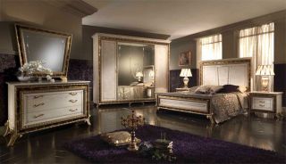 Komplett Schlafzimmer Raffaello Luxus Stilmöbel Italien Arredo