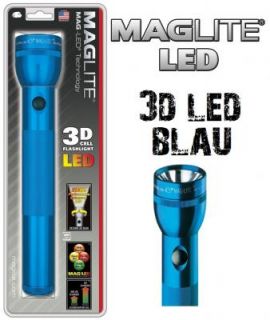 MAGLITE 3D LED Blau Taschenlampe MAG LITE 3 D Blue