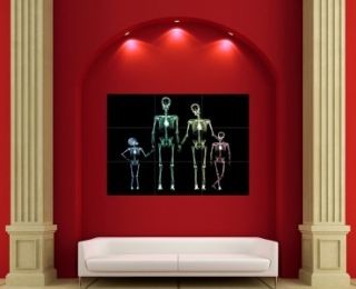 ray Family Abstract Digital Art Giant Poster X882