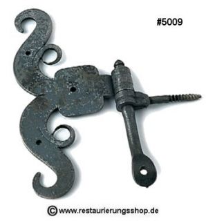 Türband Scharnier Tiroler Stil Eisen rustikal #5009