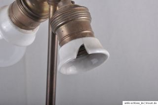 Meissen Streublümchen Tischlampe / Lampe / Leuchte