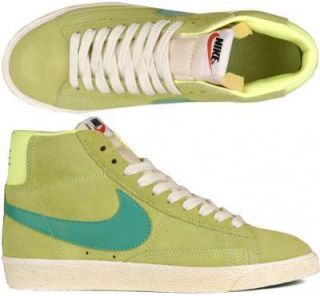 Nike Schuhe Blazer Hi Suede vintage liquid lime/new green grün